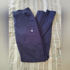 Straight leg figs scrub pants